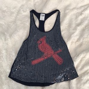 PINK st. louis cardinals tank